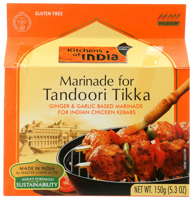 KITCHENS OF INDIA: Marinade Tandoori Tikka, 5.3 oz