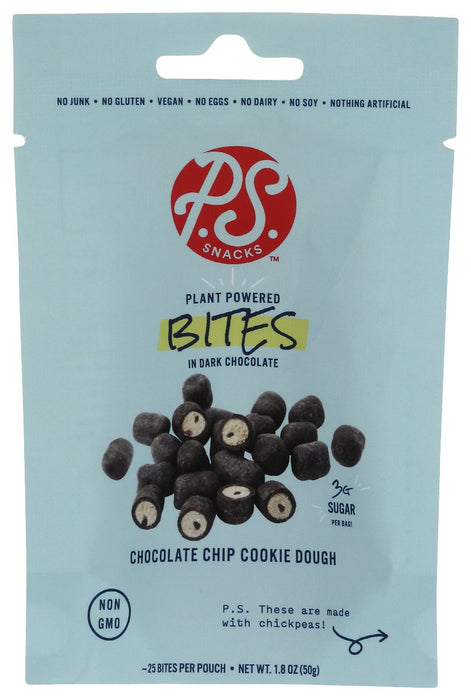 P.S. SNACKS COMPANY: Bites Choc Chip Ckie Dgh, 1.8 oz