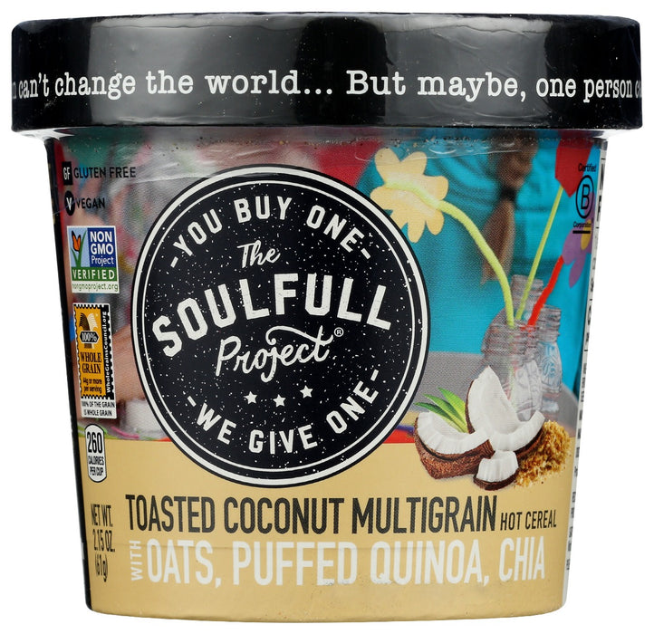 THE SOULFULL PROJECT: Hot Cereal Tstd Ccnt Cup, 2.15 oz