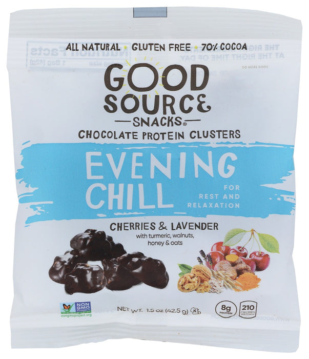 GOOD SOURCE: Walnuts Cherries Dk Chc, 1.5 oz