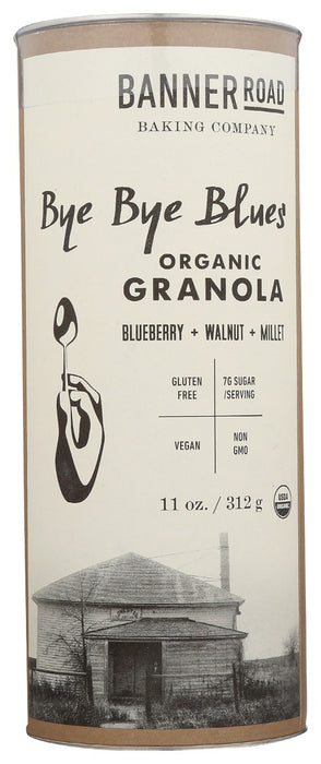 BANNER ROAD BAKING COMPANY: Granola Bye Blues, 11 oz