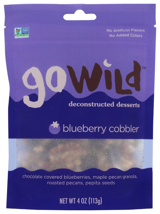 GO WILD: Snack Blubrry Cobbler, 4 oz
