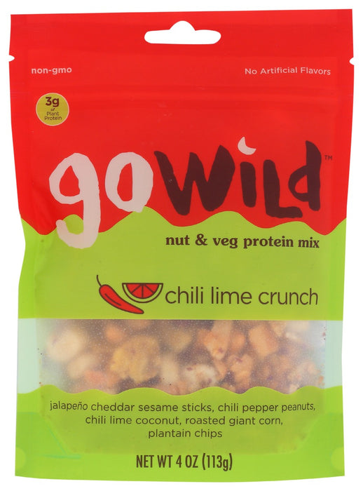 GO WILD: Snack Chili Lime Crunch, 4 oz