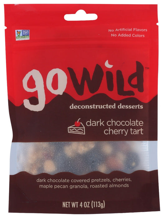 GO WILD: Snack Drk Choc Chrry Tart, 4 oz