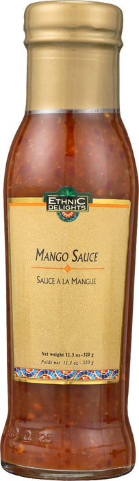 ETHNIC DELIGHTS: Sauce Mango, 11.3 oz
