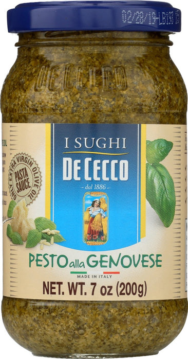 DE CECCO: Sauce Pasta Pesto, 7 oz