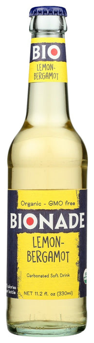 BIONADE: Soda Lemon Bergamot Org, 11.2 fo