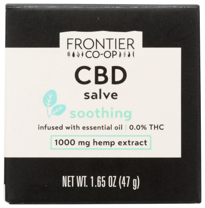 FRONTIER COOP: Salve Cbd Soothing 1000Mg, 1.65 oz