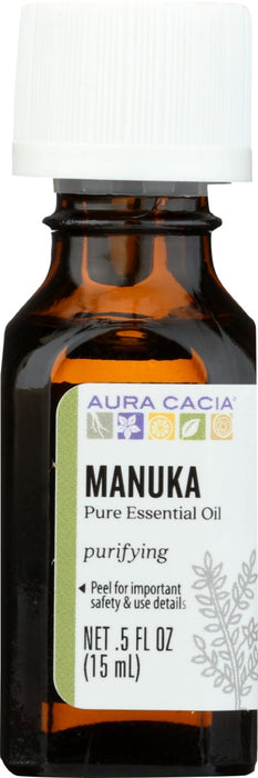 AURA CACIA: Manuka Essential Oil, 0.5 fo