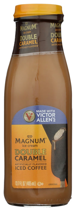 VICTOR ALLENS: Iced Latte Magnum Double Chocolate Caramel Iced Coffee, 13.7 fo
