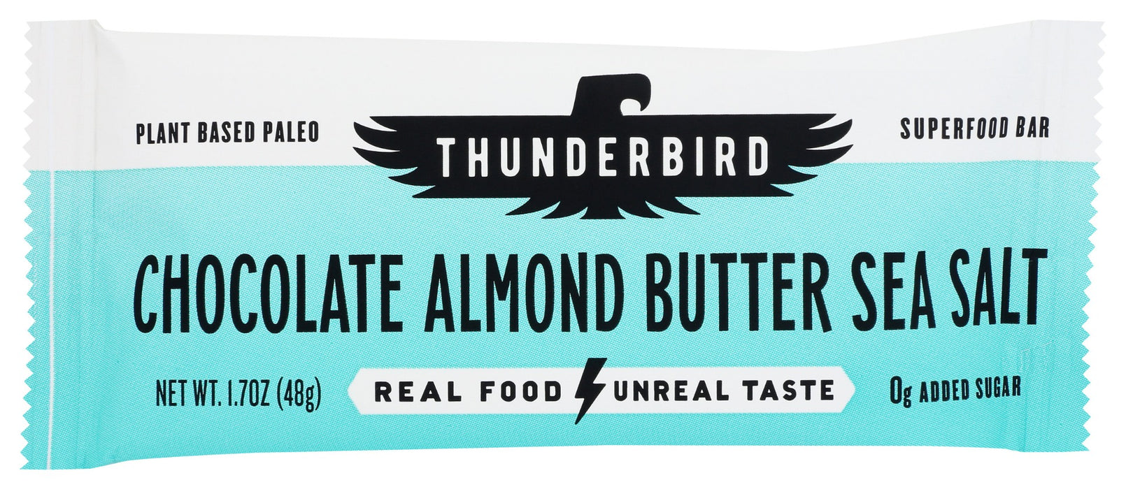 THUNDERBIRD ENERGETICA: Chocolate Almond Butter Sea Salt Snack Bar, 1.7 oz