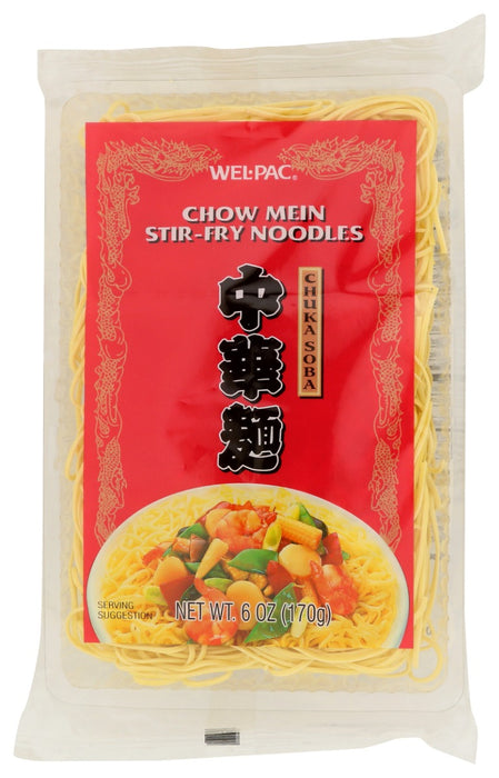 WEL PAC: Chow Mein Stir Fry Noodles, 6 oz