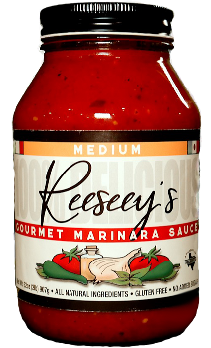 REESEEYS: Sauce Marinara Med Spice, 32 oz