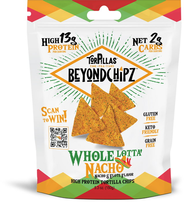 BEYONDCHIPZ: Whole Lotta Nacho Chips, 5.3 oz