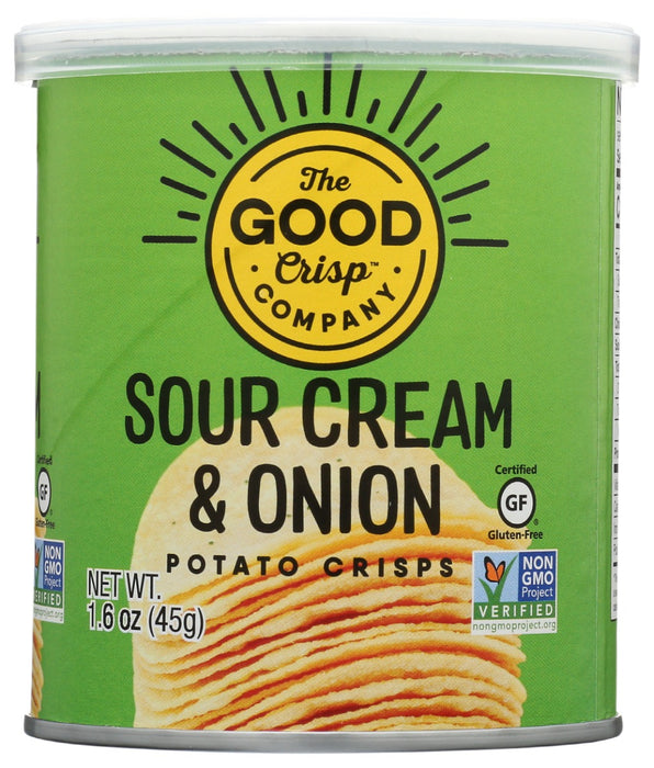 THE GOOD CRISP COMPANY: Mini Pack Sour Cream and Onion, 1.6 oz