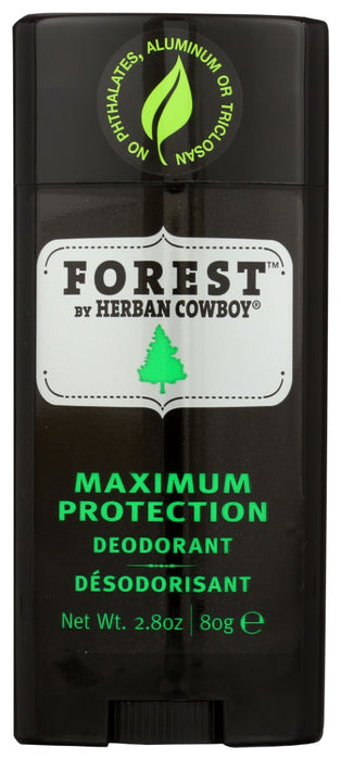 HERBAN COWBOY: Forest Stick Deodorant, 2.8 oz