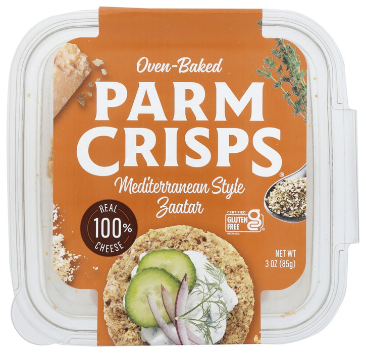 PARM CRISPS: Mediterranean Style Zaatar Crisps, 3 oz