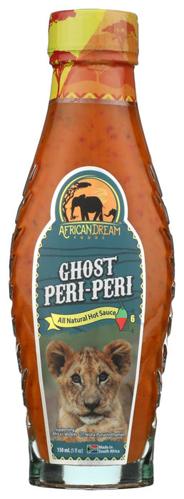 AFRICAN DREAM FOODS: Ghost Peri Peri Sauce, 5 fo