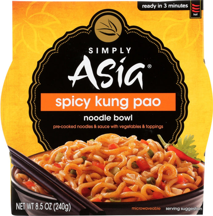 SIMPLY ASIA: Spicy Kung Pao Noodle Bowl, 8.5 oz