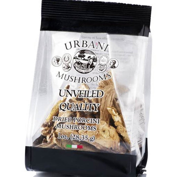 URBANI TRUFFLES: Dry Porcini Mushroom, 1 oz