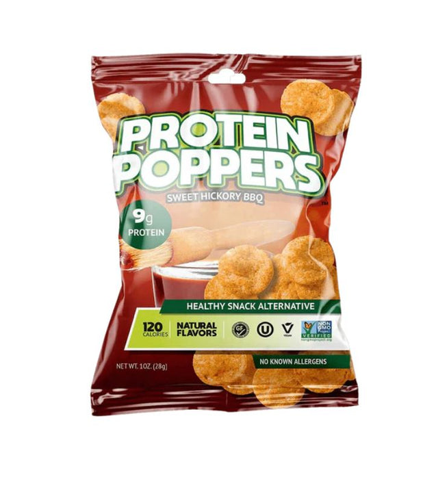 PROTEIN POPPERS: Sweet Honey BBQ Chips, 1 oz