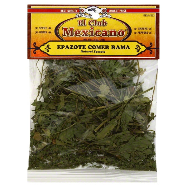 EL CLUB MEXICANO: Epazote Comer Rama, 1 oz