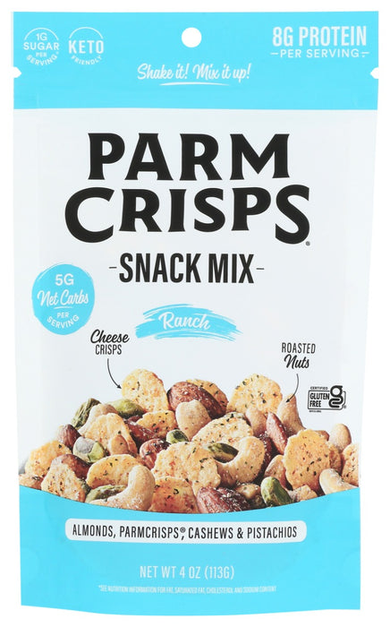 PARM CRISPS: Ranch Snack Mix Pouch, 4 oz