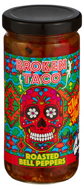 BROKEN TACO: Roasted Bell Peppers, 8 oz
