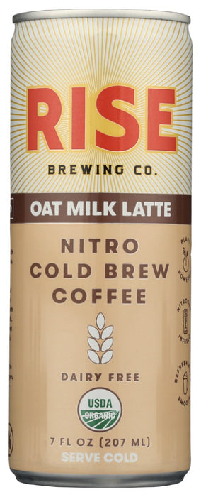 RISE BREWING CO: Oat Milk Latte, 7 fo