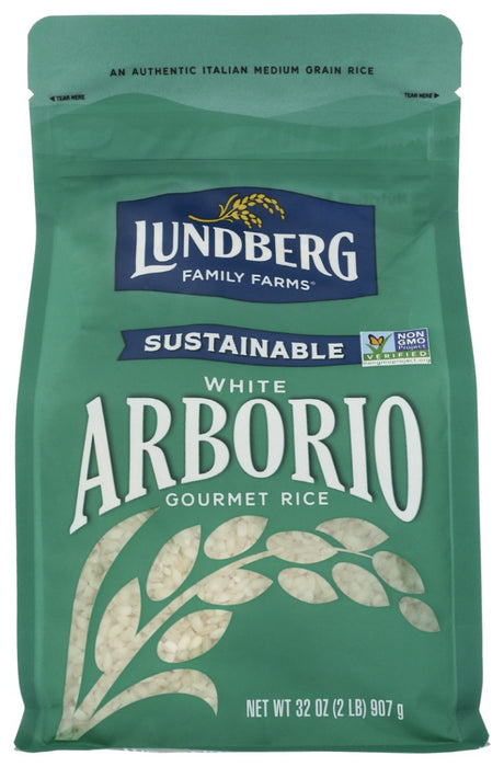LUNDBERG: White Arborio Rice, 32 oz
