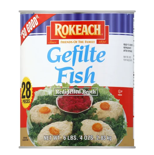 ROKEACH: Gefilte Fish 28 Pc, 6.25 lb