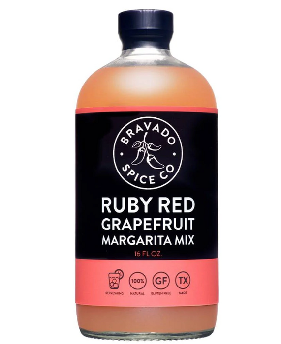 BRAVADO SPICE: Ruby Red Grapefruit Margarita Mix, 16 fo