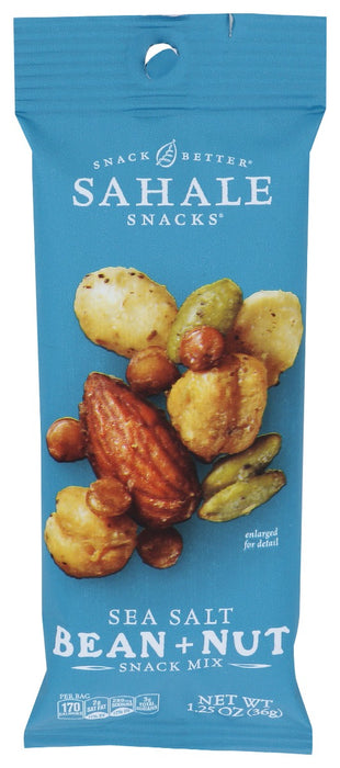 SAHALE SNACKS: Sea Salt Bean Nut Snack Mixes, 1.25 oz