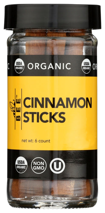 BEESPICES: Organic Cinnamon Sticks, 6 pc
