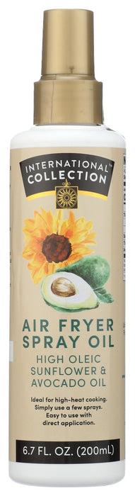 INTERNATIONAL COLLECTION: Sunflower and Avocado Air Fryer Spray Oil, 6.7 fo