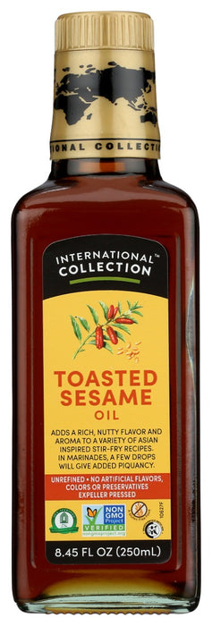 INTERNATIONAL COLLECTION: Toasted Sesame Oil, 8.45 fo