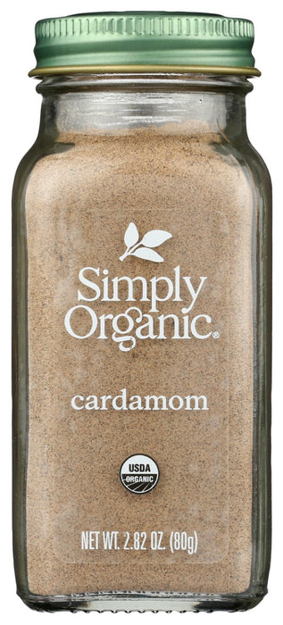 SIMPLY ORGANIC: Cardamom Ground, 2.82 oz