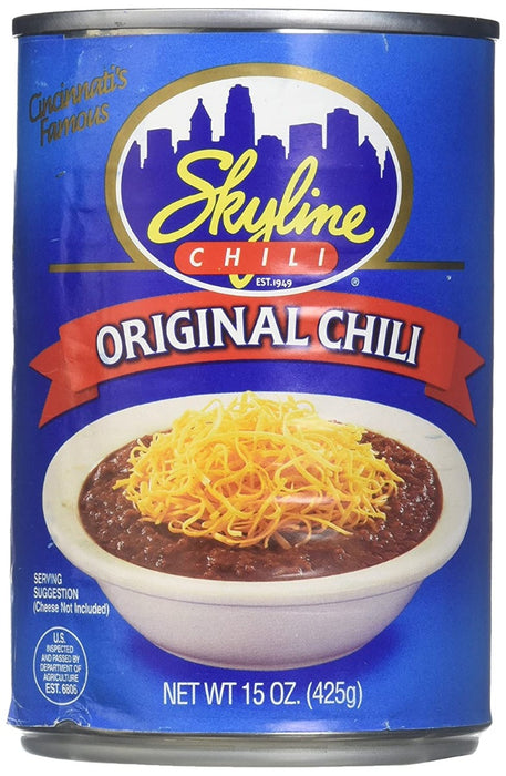 SKYLINE: Original Chili, 15 oz