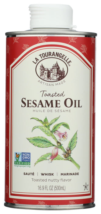 LA TOURANGELLE: Toasted Sesame Oil, 16.9 oz
