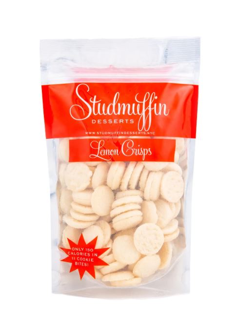 STUDMUFFIN DESSERTS: Lemon Crisps, 6 oz