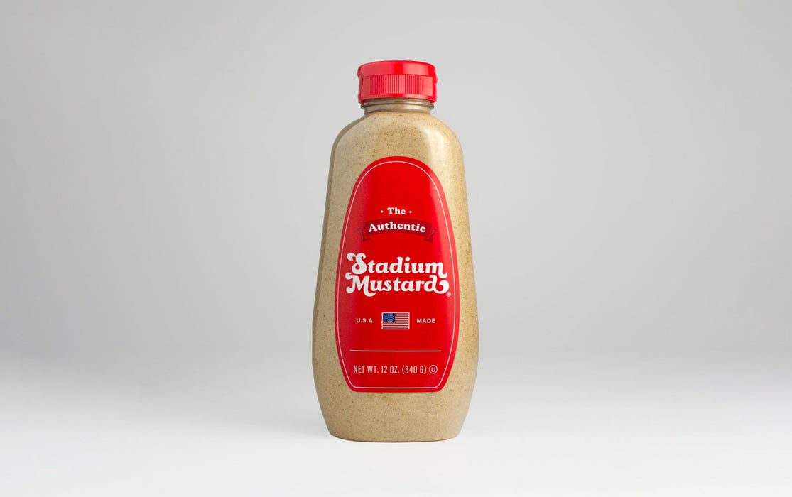 STADIUM: Squeeze Mustard, 12 oz