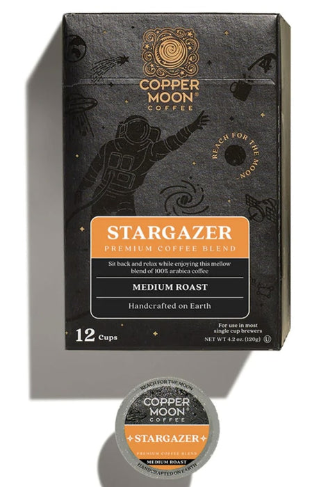 COPPER MOON: Coffee Cup Stargazer, 12 cu