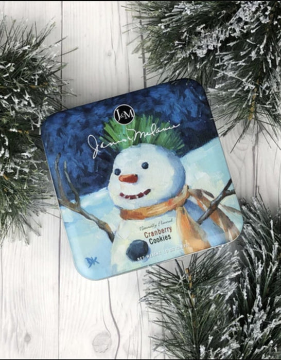 JM FOODS: Cookie Cranberry Snowman, 10 oz
