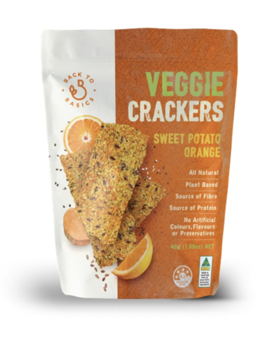BACK TO BASICS: Crackers Sweet Pot Orange, 1.59 oz