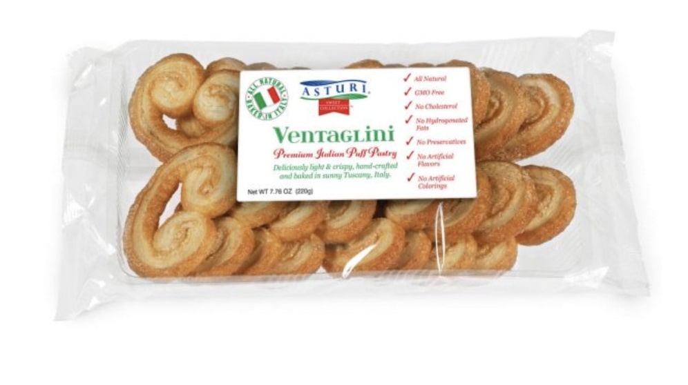 ASTURI: Puff Pastry Ventaglini, 7.76 oz