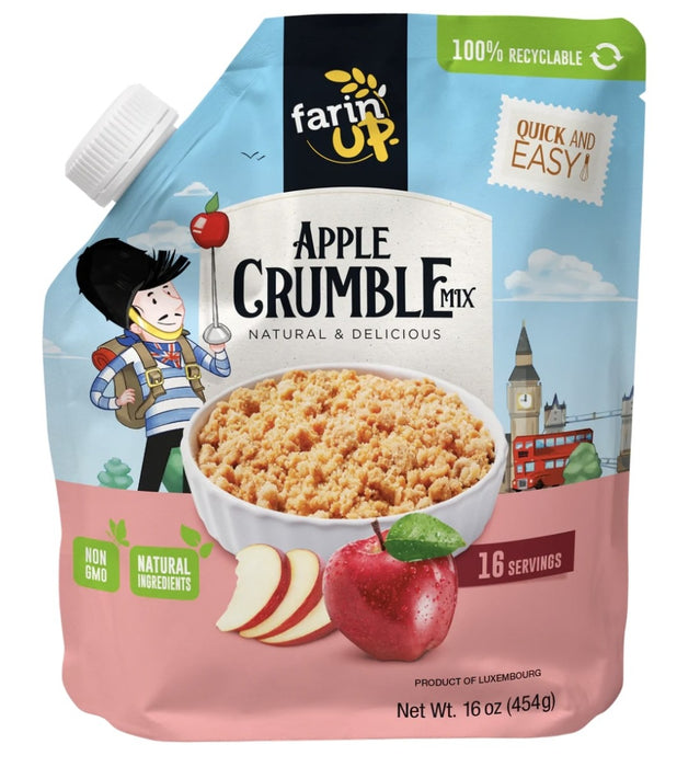 FARIN'UP: Apple Crumble Mix, 16 oz