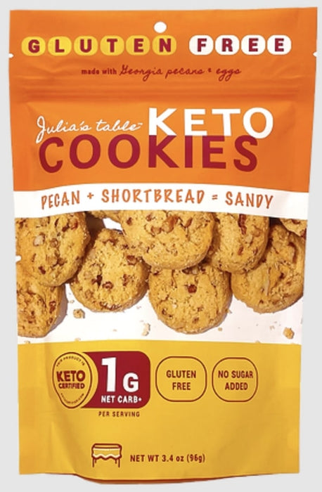 JULIAS TABLE: Cookie Pecan Keto, 3.4 oz