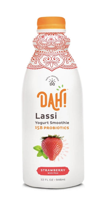 DAHLICIOUS: Lassi Smoothie Straw Mint, 32 fo