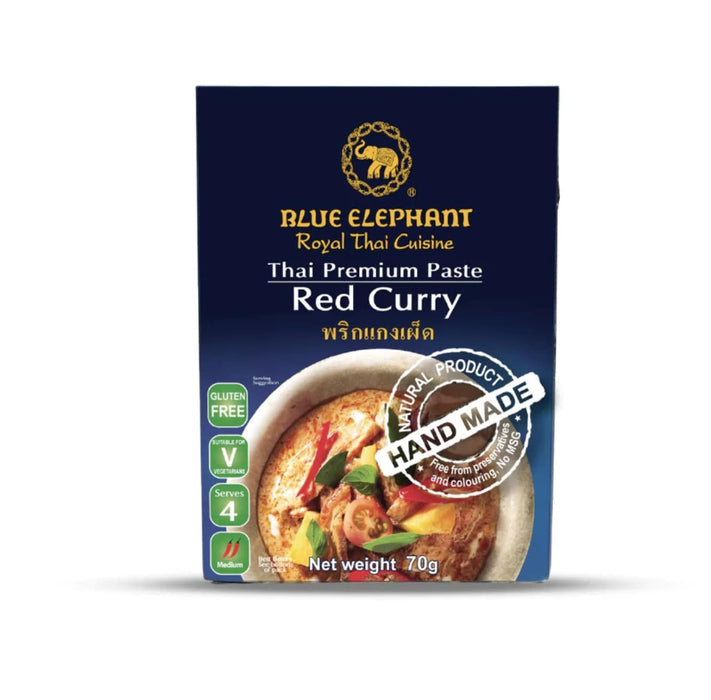 BLUE ELEPHANT ROYAL THAI CUISINE: Paste Curry Red, 70 gm