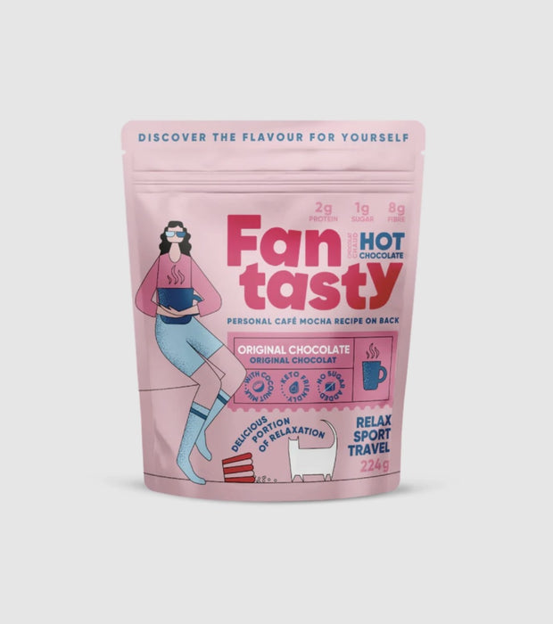 FAN TASTY FOODS: Hot Choco Mix Classic Low Sugar, 7.9 oz